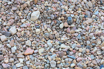 Image showing Pebble stone background