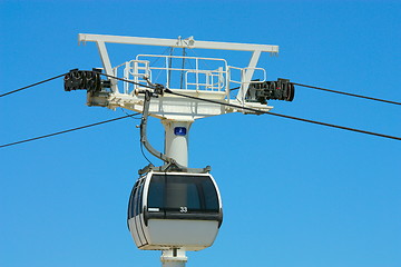 Image showing Passenger ropeway