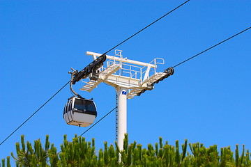 Image showing Passenger ropeway