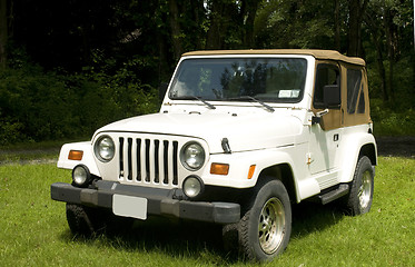 Image showing classic four wheel drive vehicle