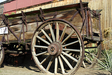 Image showing Old Antique Wagon