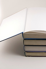 Image showing Books Stacked Up