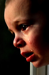 Image showing Crying Boy