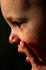 Image showing Crying Little Boy