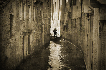 Image showing Retro Venice