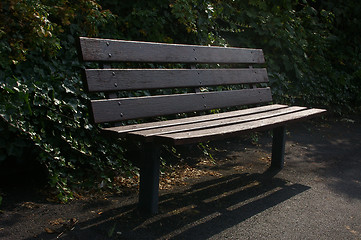 Image showing Park Bench 02