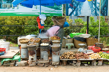 Image showing Street vendor in China