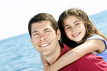 Image showing Father and daughter