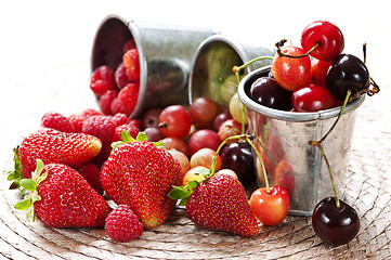 Image showing Fruits and berries