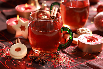 Image showing Hot drink for Christmas