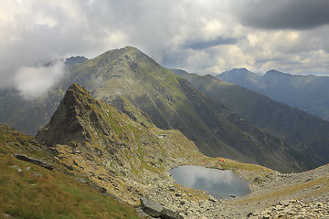 Image showing Caltun Lake in Fagaras mountains