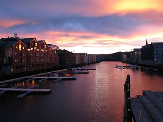 Image showing Trondheim, Bakke bru