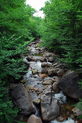 Image showing Small water falls