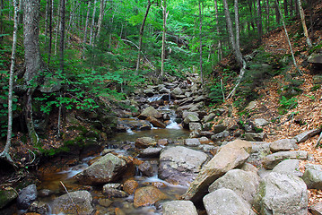 Image showing Small water falls