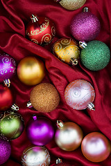 Image showing Christmas Bauble Background