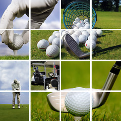 Image showing Golf concept