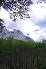 Image showing sight on ai-petri mountains