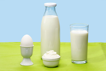 Image showing Dairy products