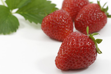 Image showing Strawberries