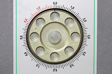 Image showing Safe box dial