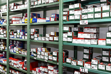 Image showing Storage shelf
