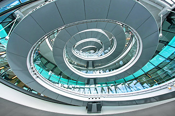 Image showing Elliptical staircase
