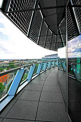 Image showing Top floor terrace