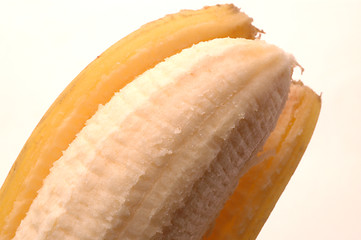 Image showing RIPE banana macro