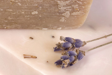 Image showing lavender soap