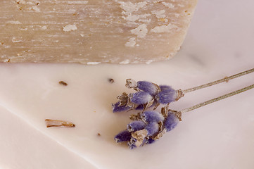 Image showing lavender soap