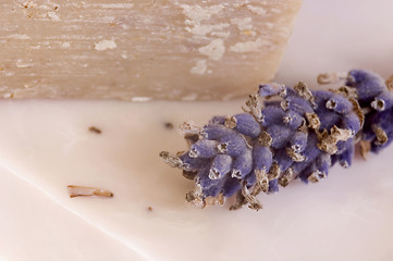 Image showing lavender soap