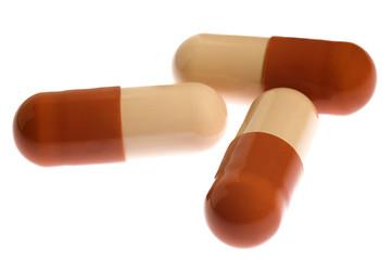 Image showing pills on white background