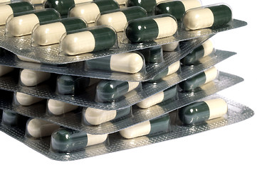 Image showing pills on white background
