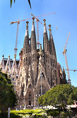 Image showing Sagrada Familia Cathedral