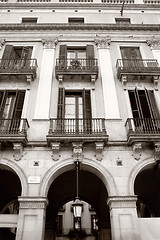 Image showing building in Royal Palace in Barcelona