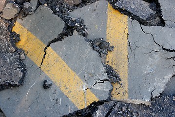 Image showing Asphalt