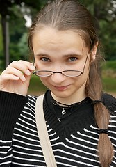 Image showing Schoolgirl