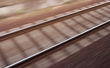 Image showing Blurred Railway