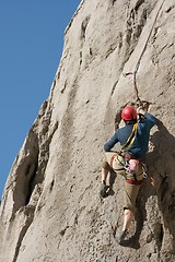 Image showing Climber