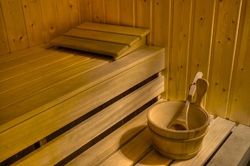 Image showing Sauna