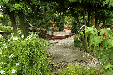Image showing on the hammock