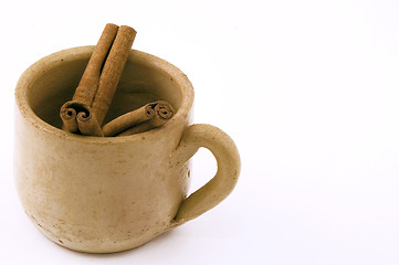 Image showing cup and spice