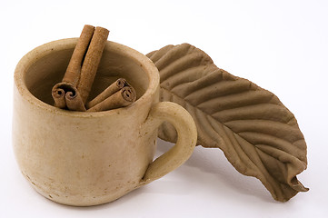 Image showing cup and spice