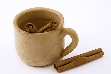 Image showing cup and spice