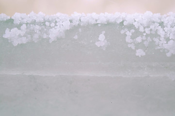 Image showing 
salt. frozen crystallization