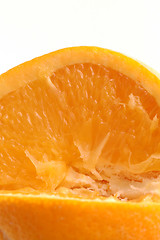 Image showing navel orange macro