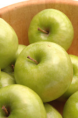 Image showing green apples