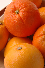 Image showing navel oranges