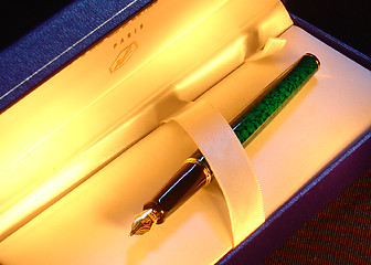 Image showing inkwell pen