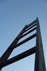 Image showing stairs in the sky